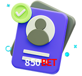 Tornar-se um membro do 850Bet é muito simples
